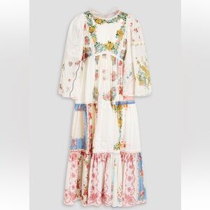 Zimmermann Multicolor Floral Midi Dress